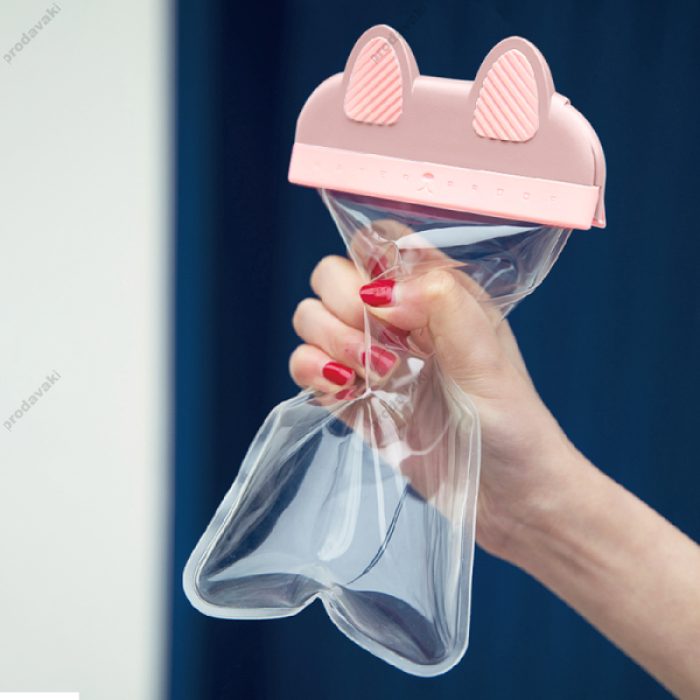 Чохол водонепроникний Wiwu Kitty до 7.0" pink