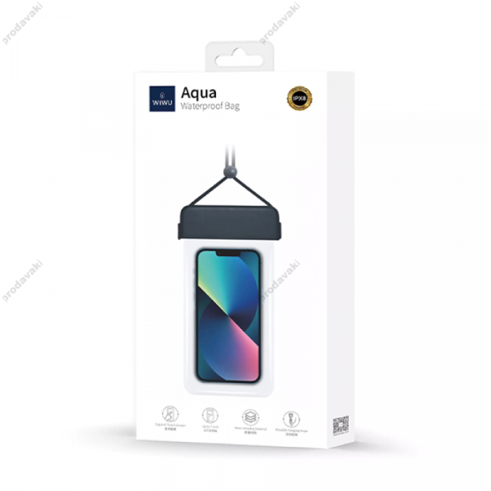 Чохол водонепроникний Wiwu Aqua до 7.0" black