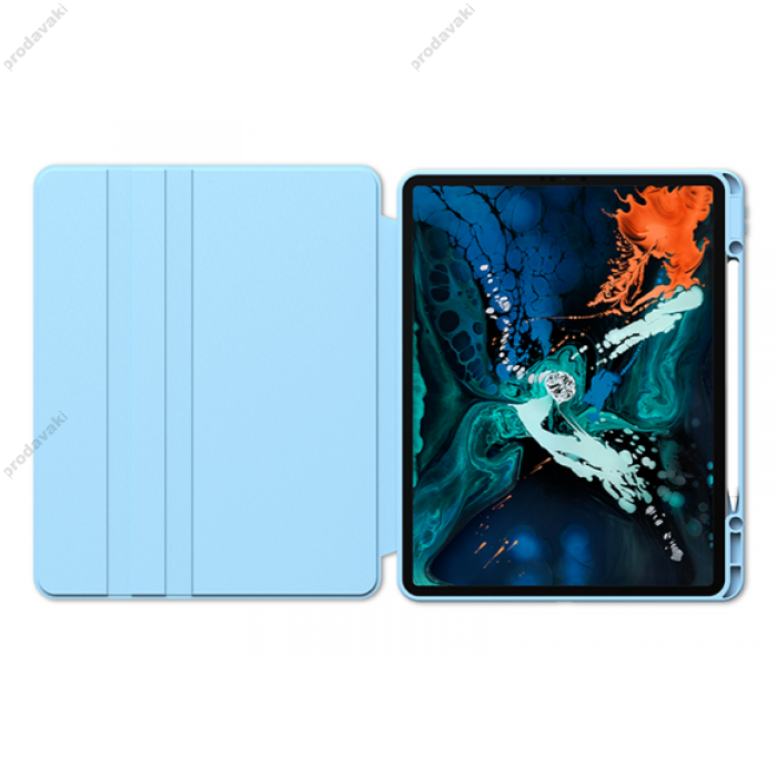 Чохол для планшета WiWU Waltz Rotative Case для iPad 10.2" (2019 / 2020 / 2021) light blue