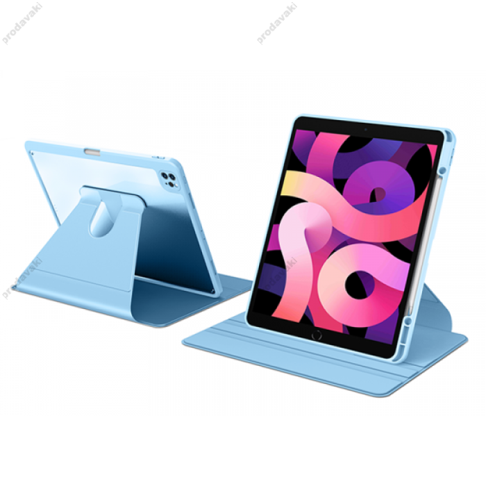 Чохол для планшета WiWU Waltz Rotative Case для iPad 10.2" (2019 / 2020 / 2021) light blue