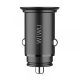 Автомобільний зарядний пристрій Wiwu PC400 Type-C Dual 40W Black