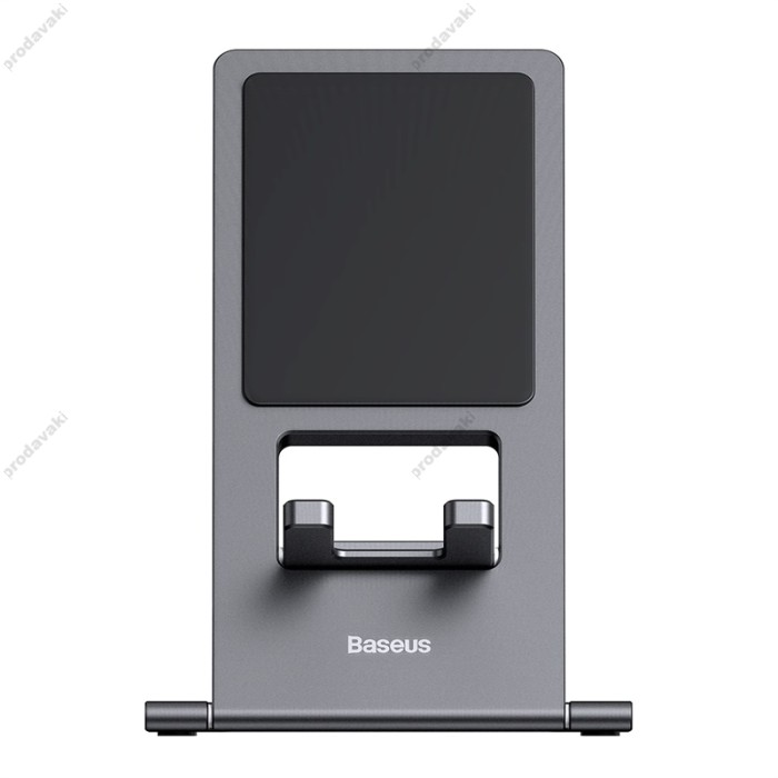 Підставка Baseus Foldable Metal Desktop Holder для телефонів та планшетів Gray (LUKP000013)