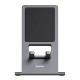 Підставка Baseus Foldable Metal Desktop Holder для телефонів та планшетів Gray (LUKP000013)