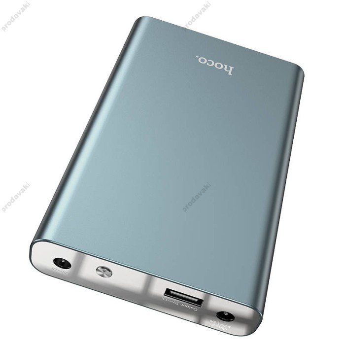 Повербанк портативний акумулятор Power bank Hoco J97 UPS multi-function 5V+12V 10000 mAh Grey