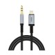 AUX-адаптер WiWU Wi-C048L Legend Audio Convertor Lightning to 3.5mm 1.5m Black