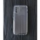 Силікон 0.5mm із заглушками+захист камери Samsung A02S (A025) Clear