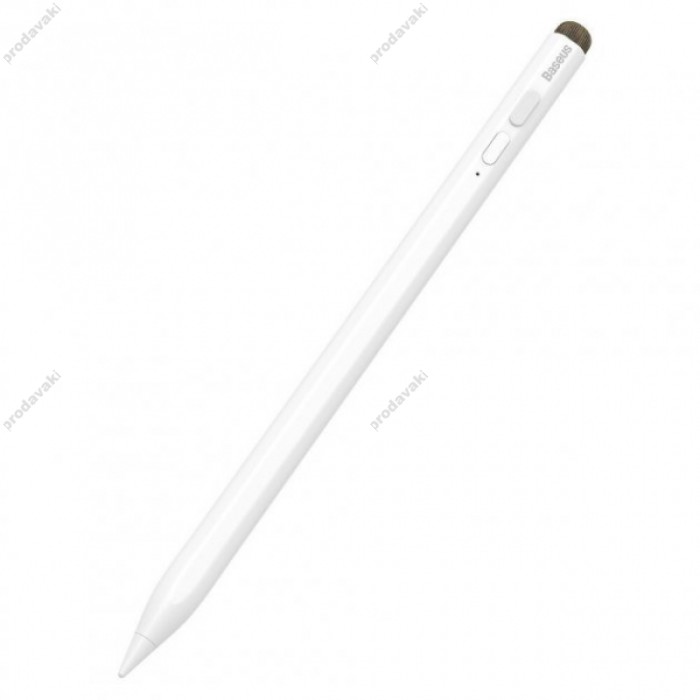 Стілус Baseus Smooth Writing Capacitive Stylus (Active + Passive version) White ACSXB-C02