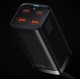 Мережевий зарядний пристрій Baseus GaN3 Pro Desktop Fast Charger 2U+2C 100W EU Black (CCGP000101)