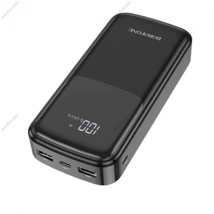 Повербанк портативний акумулятор Power bank BOROFONE BJ17A Mike 20000mAh Black