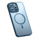 Чохол Baseus Frame Series Magnetic Case+ Скло прозоре 0.22mm для Apple iPhone 14 Pro (ARJT020103) Blue