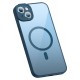 Чохол Baseus Frame Series Magnetic Case+ Скло прозоре 0.22mm для Apple iPhone 14 (ARJT020003) Blue