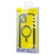Чохол Baseus Frame Series Magnetic Case+ Скло прозоре 0.22mm для Apple iPhone 14 Plus (ARJT030003) Blue
