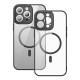 Чохол Baseus Frame Series Magnetic Case+ Скло прозоре 0.22mm для Apple iPhone 14 Pro Max (ARJT030101) Black