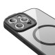 Чохол Baseus Frame Series Magnetic Case+ Скло прозоре 0.22mm для Apple iPhone 14 Pro Max (ARJT030101) Black
