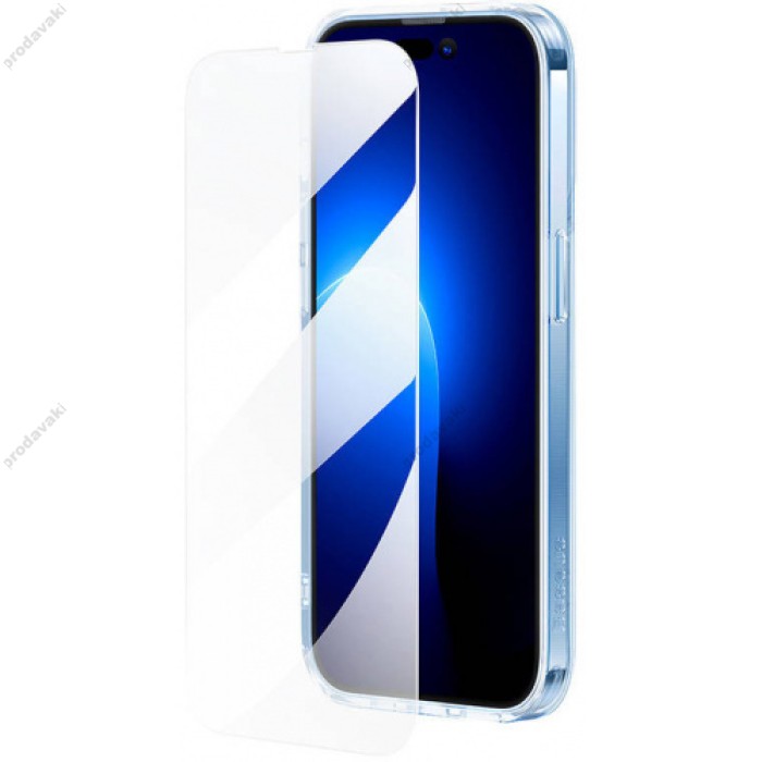 Чохол Baseus Illusion Series transparent Case+ Скло прозоре 0.22mm + Змінні рамки для Apple iPhone 14 Plus (ARHJ010002)