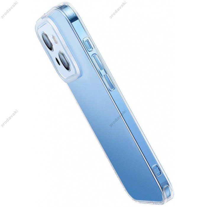 Чохол Baseus Illusion Series transparent Case+ Скло прозоре 0.22mm + Змінні рамки для Apple iPhone 14 Plus (ARHJ010002)