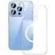 Чохол Baseus Frame Series Magnetic Case+ Скло прозоре 0.22mm для Apple iPhone 14 Pro (ARJC000102) Crystal