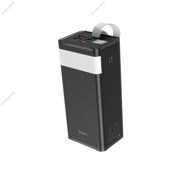 Повербанк портативний акумулятор Power bank Hoco J86 Powermaster 22.5W 40000 mAh Black