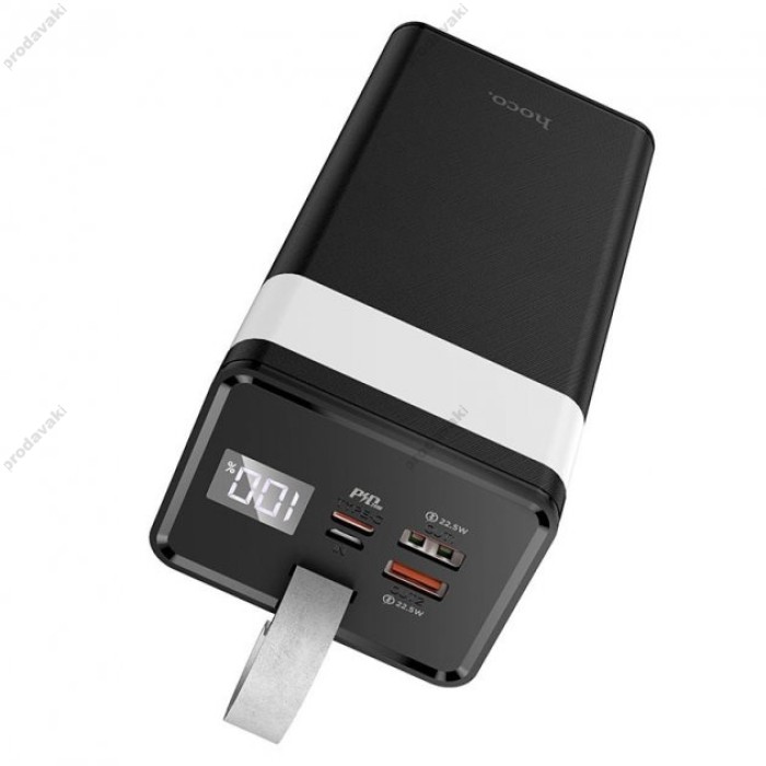 Повербанк портативний акумулятор Power bank Hoco J86 Powermaster 22.5W 40000 mAh Black