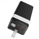 Повербанк портативний акумулятор Power bank Hoco J86 Powermaster 22.5W 40000 mAh Black