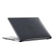 Чохол накладка HardShell Case для MacBook New Air 15.3 2023-2026 M2/M3/M4/M5 Глянцевий Glitter Black