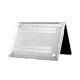 Чохол накладка HardShell Case для MacBook New Air 15.3 2023-2026 M2/M3/M4/M5 Глянцевий Glitter Clear