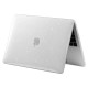 Чохол накладка HardShell Case для MacBook New Air 15.3 2023-2026 M2/M3/M4/M5 Глянцевий Glitter Clear