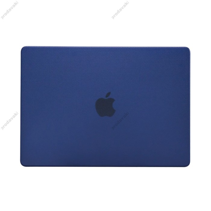 Чохол накладка HardShell Case для MacBook New Air 13" (2018/2019/2020 M1) Dots Матовий Blue