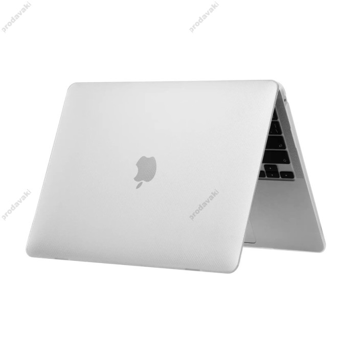 Чохол накладка HardShell Case для MacBook New Pro 13" 2016-2022 M1,M2 Матовий Dots White