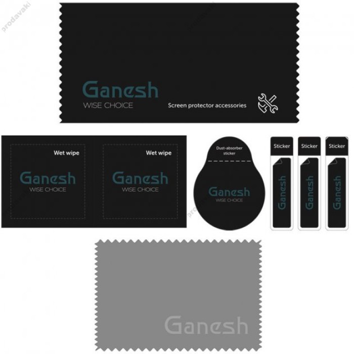 Захисне скло Ganesh 3D iPhone X / Xs / 11 Pro