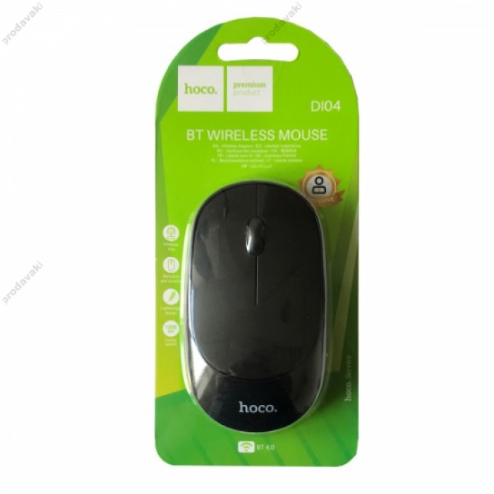 Комп'ютерна мишка HOCO DI04 BT Wireless Mouse Black