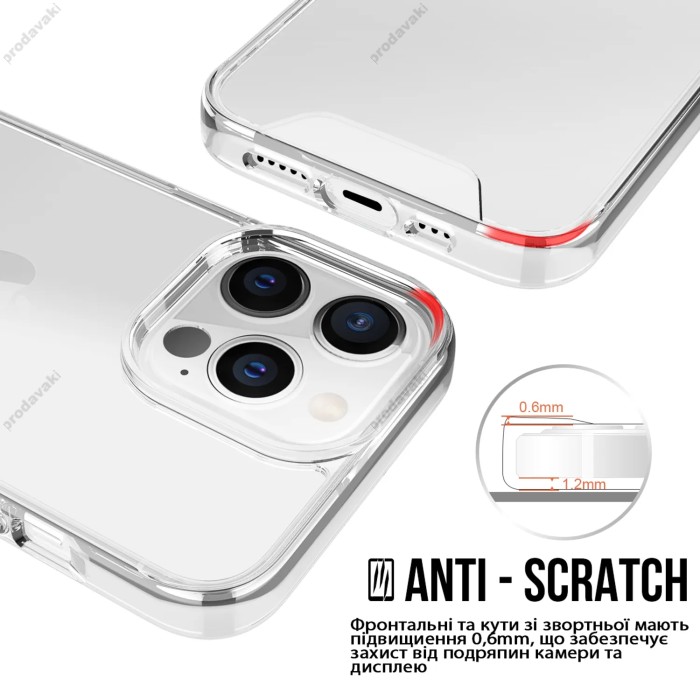 Чохол прозорий Space Collection для iPhone 16 Plus