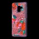 Чохол для Samsung Galaxy A8 2018 (A530) вода червоний "червоні троянди"