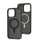 Чохол для iPhone 14 Pro Max Berlia Smooth MagSafe black
