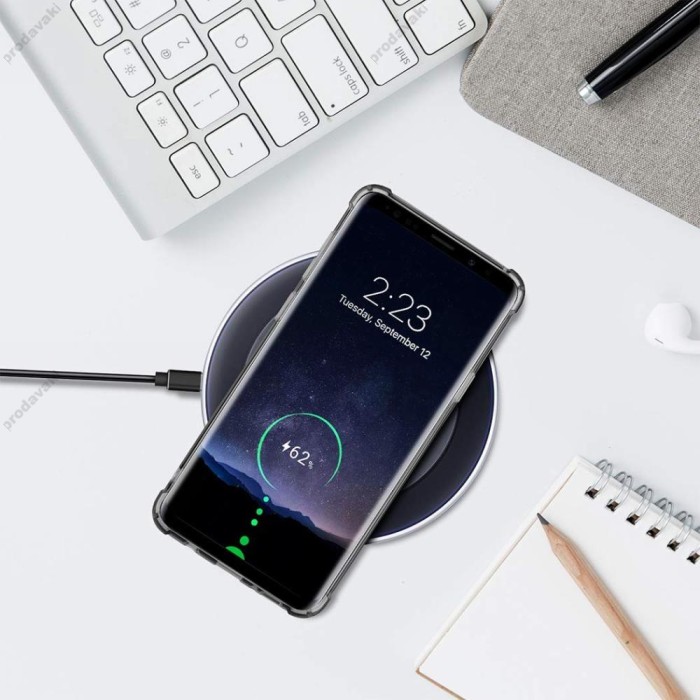 Чохол для Samsung Galaxy S9+ (G965) WXD силіконовий прозорий ударостійкий