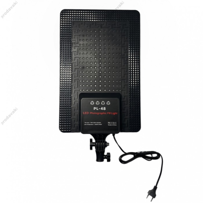 Лампа відеосвітло LED CH PL-48 46x28 cm 880 Lights 3200K-5700K