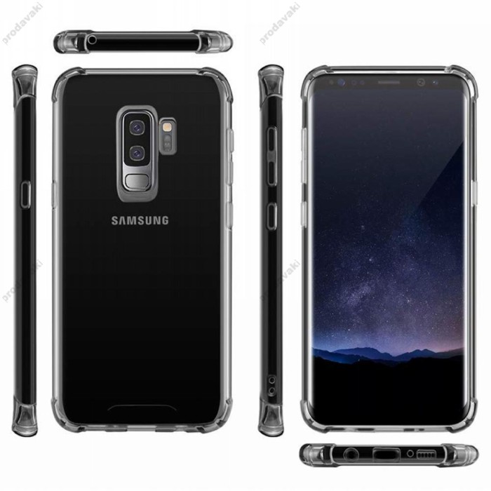 Чохол для Samsung Galaxy S9+ (G965) WXD силіконовий прозорий ударостійкий