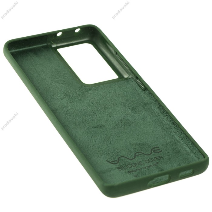Чохол для Samsung Galaxy S21 Ultra (G998) Wave Full cyprus green