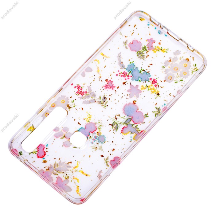 Чохол для Samsung Galaxy A9 2018 (A920) Flowers Confetti "польові квіти"