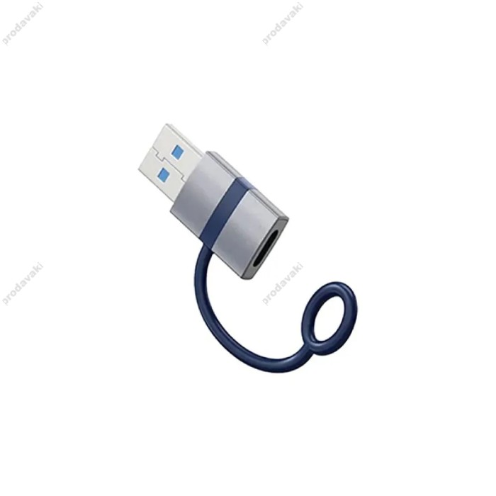 Перехідник WiWU Wi-C052 USB to Type-C Legend Series Converter Grey