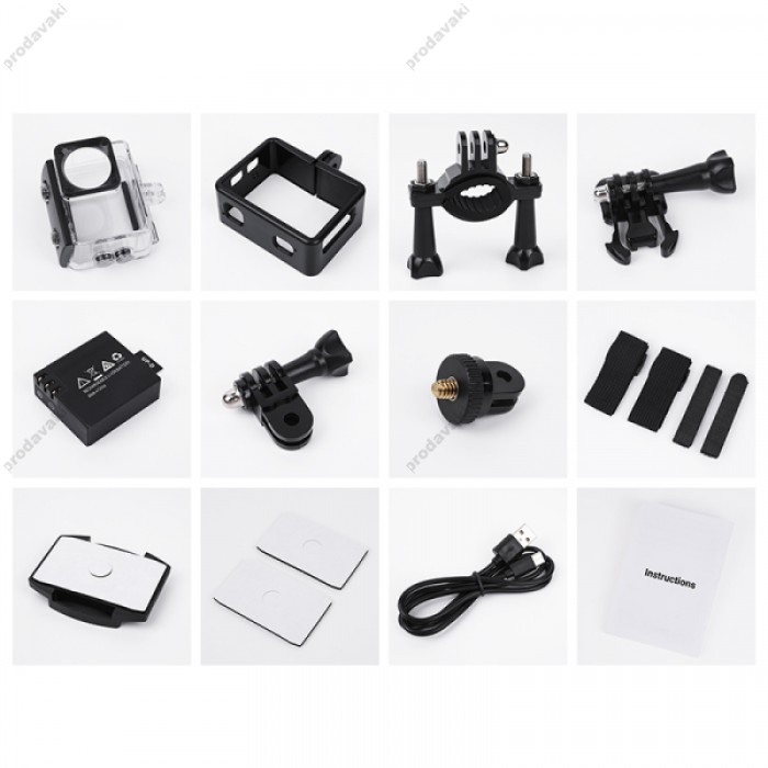 Екшн-камера HOCO DV103 Dual color screen для активного відпочинку Black