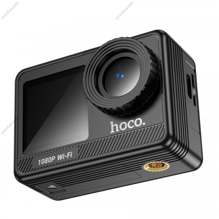 Екшн-камера HOCO DV103 Dual color screen для активного відпочинку Black