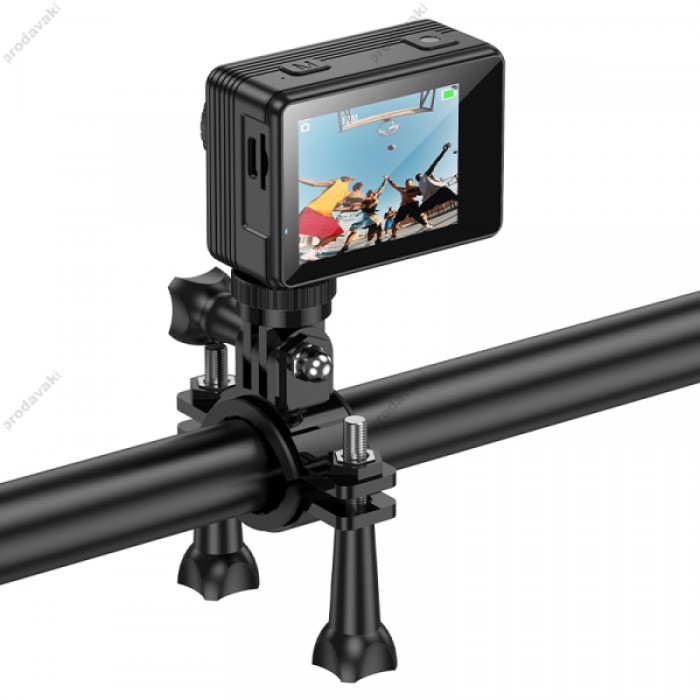 Екшн-камера HOCO DV103 Dual color screen для активного відпочинку Black