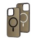 Чохол для iPhone 13 Pro Max IMD Colors MagSafe black