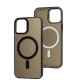 Чохол для iPhone 12 / 12 Pro IMD Colors MagSafe black