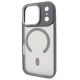 Чохол для iPhone 17 Pro Max xVibe Nofelet MATT Case with MagSafe Titanium Gray