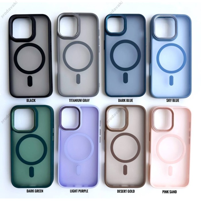 Чохол для iPhone 18 Pro Max xVibe Nofelet MATT Case with MagSafe Black