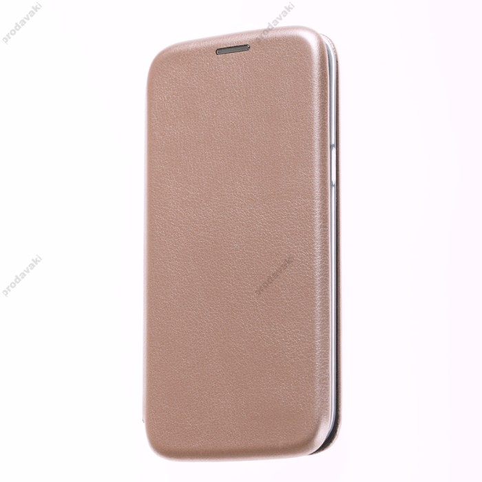 Чохол книжка Premium для Samsung Galaxy J5 (J500) рожево-золотистий