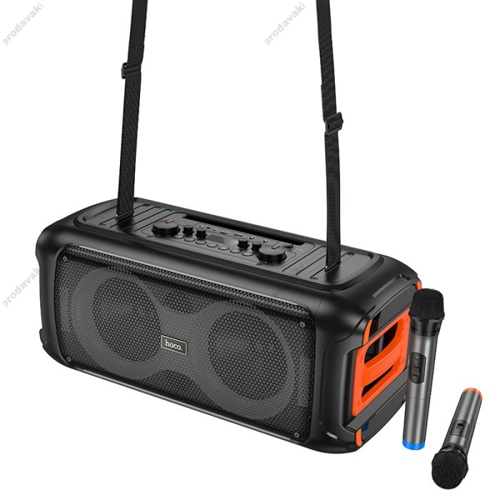 Портативна колонка Bluetooth HOCO HA9 Kayman dual-mic outdoor BT speaker 40W
