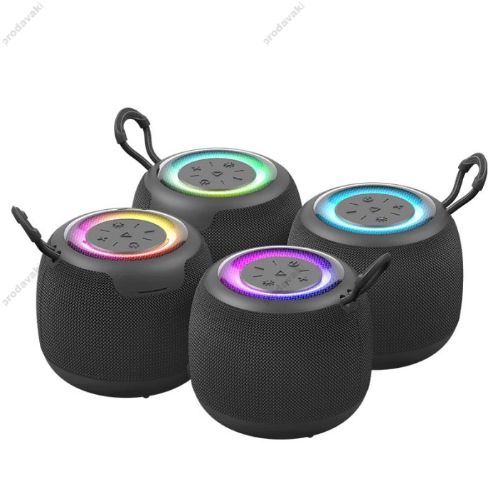 Портативна колонка Bluetooth USAMS US-YX014 Mini Wireless BT Speaker BT5.3 5W Black